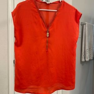 Michael Kors Zip Up blouse